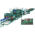 Fast Delivery Color Steel Rock Wool Composite Board Roll Forming Machine